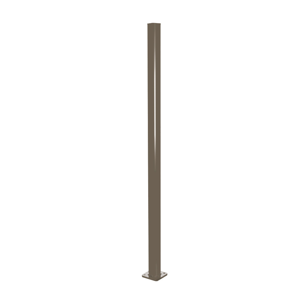 Durable Aluminium 50x50 Posts with Base Plate - Ideal for Deck ...