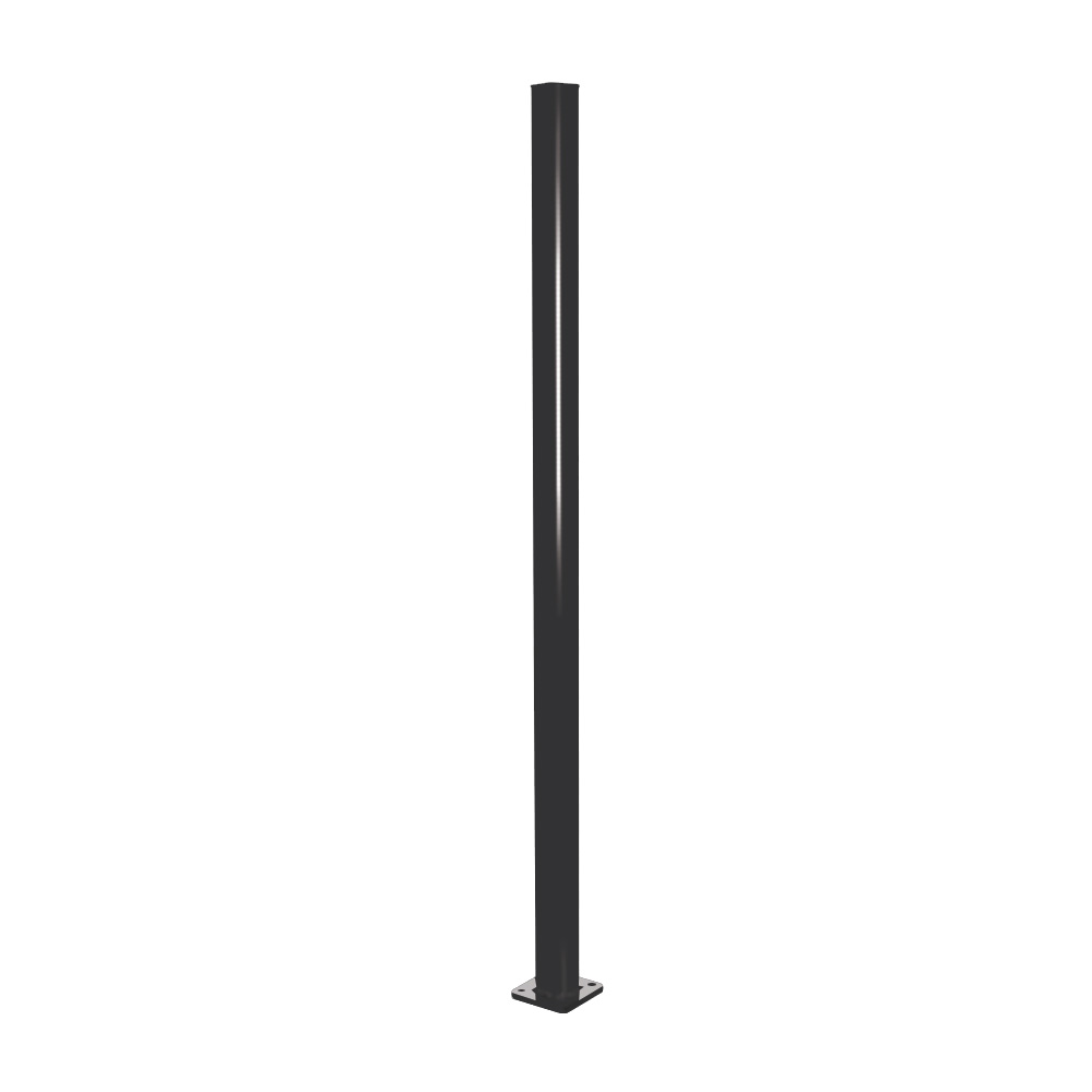 Durable Aluminium 50x50 Posts with Base Plate - Ideal for Deck ...