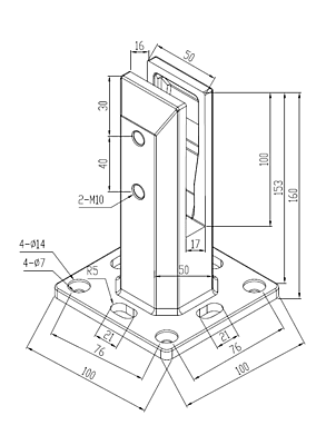 BASE PLATED INSULATED SPIGOTS